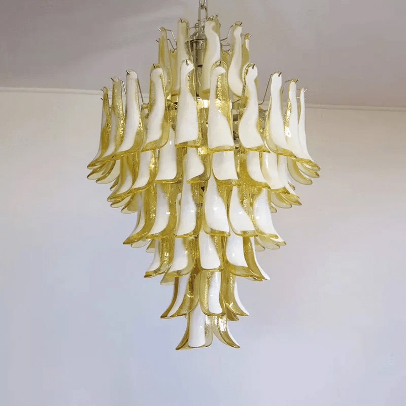Dravina Glass Petals Pendant Lamp 31.5″D