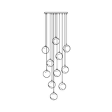 Sultana Alabaster Cluster Chandelier