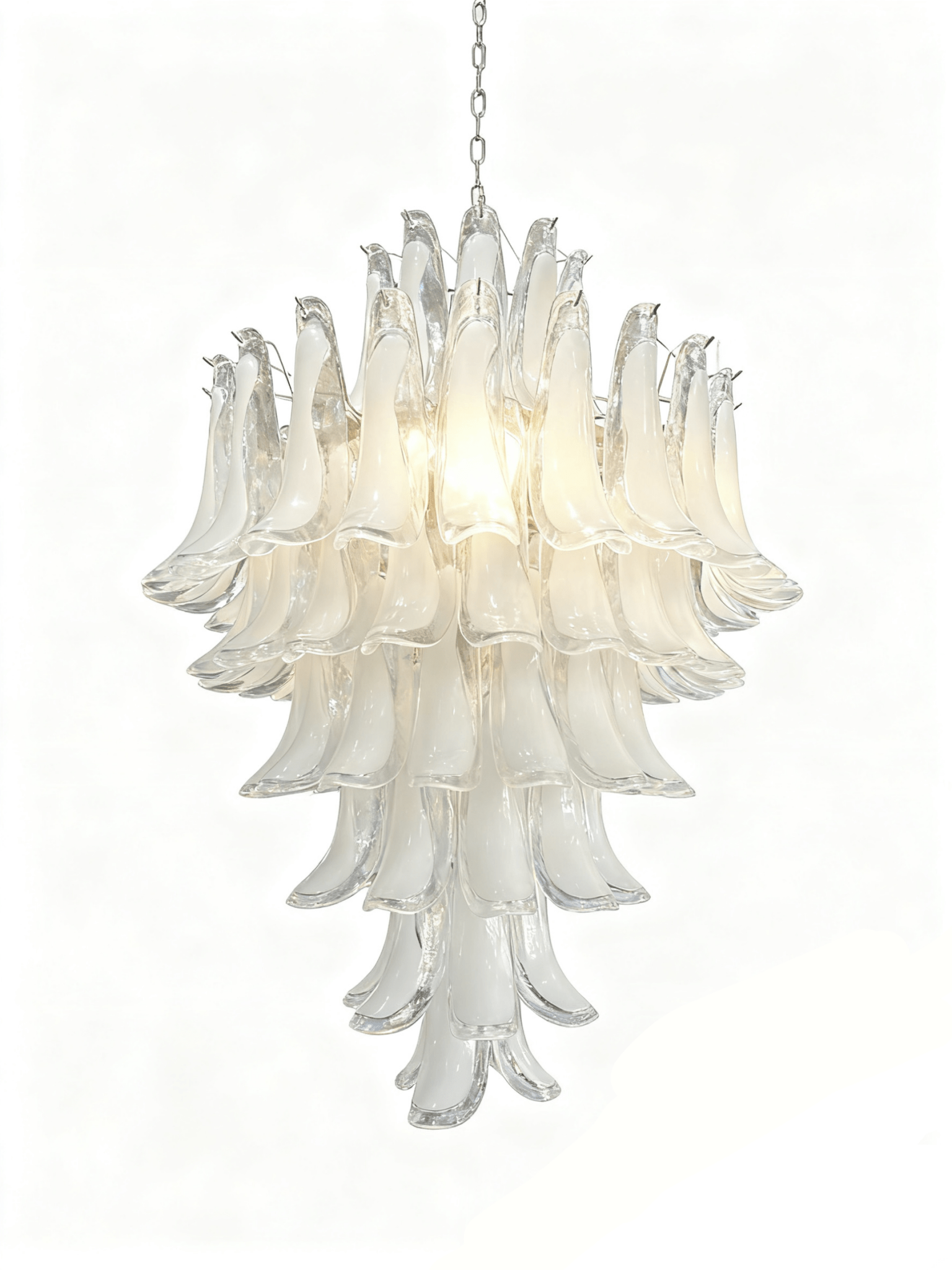 Dravina Glass Petals Pendant Lamp 31.5″D
