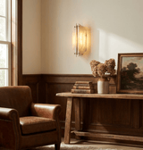 Onyxa Crest Alabaster Wall Lamp