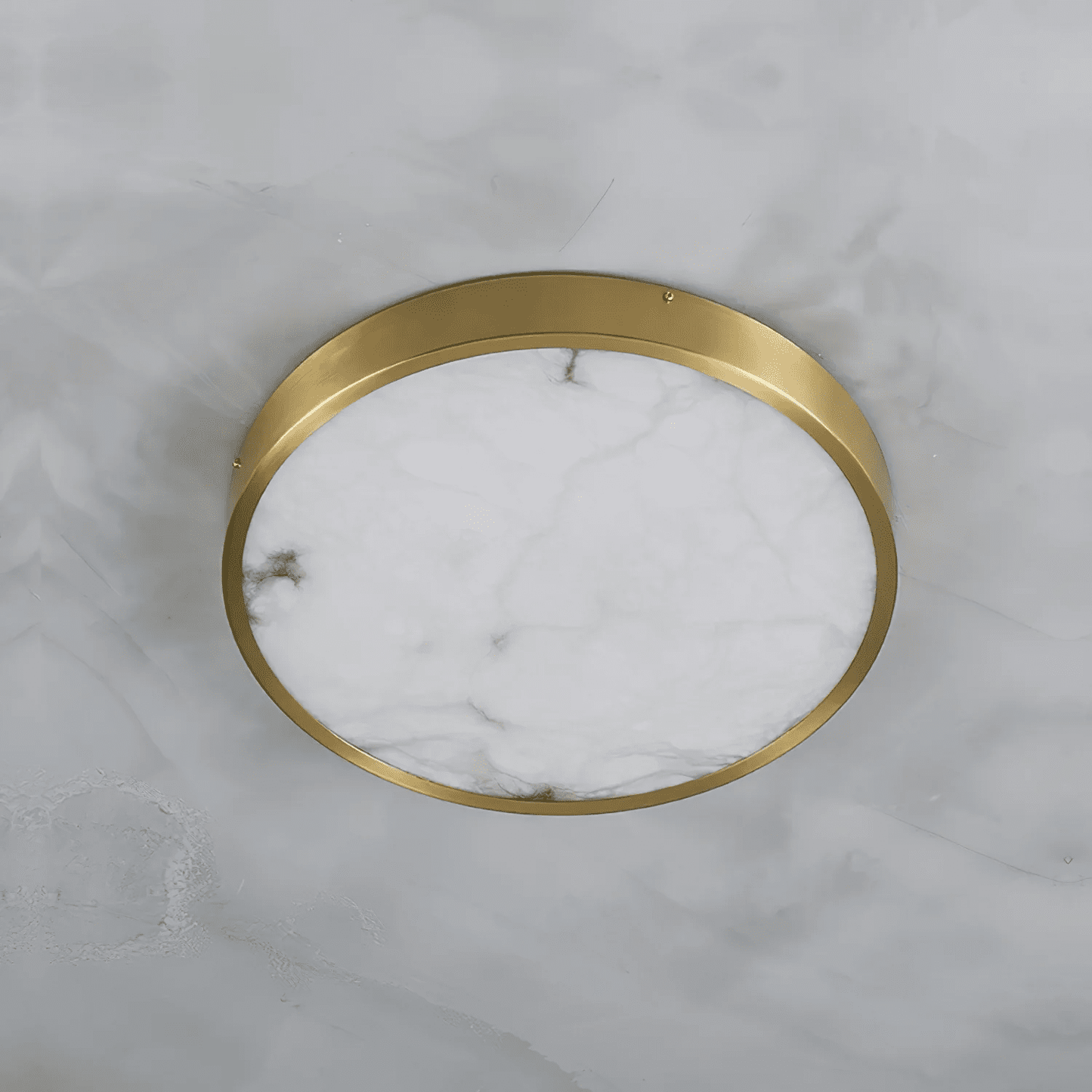Calista Alabaster Flush Mount
