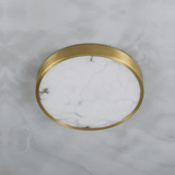 Calista Alabaster Flush Mount