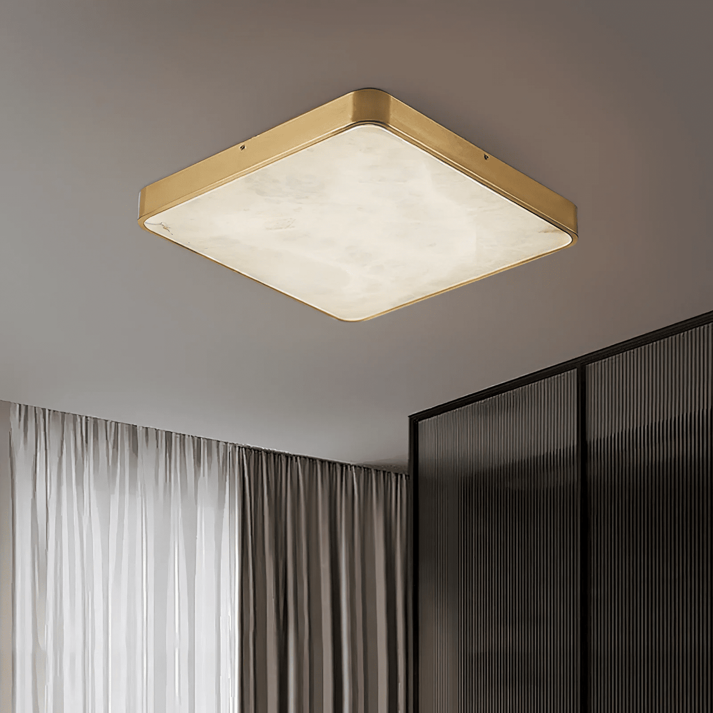 Calista Alabaster Flush Mount