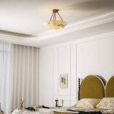 Aureon Alabaster Flush Mount