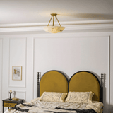Aureon Alabaster Flush Mount