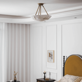Aureon Alabaster Flush Mount