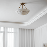 Aureon Alabaster Flush Mount
