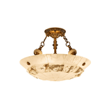 Aureon Alabaster Flush Mount