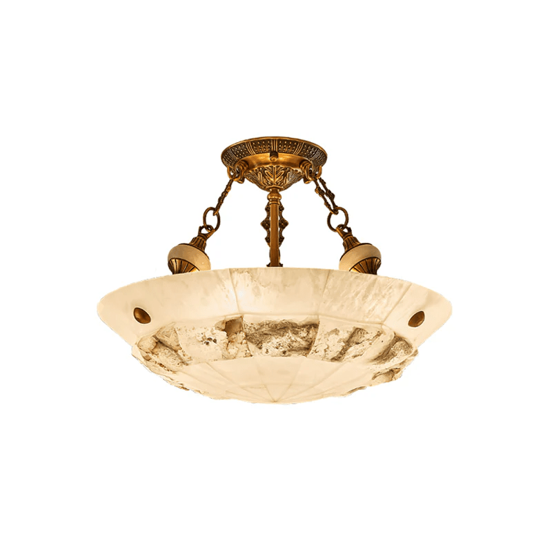 Aureon Alabaster Flush Mount