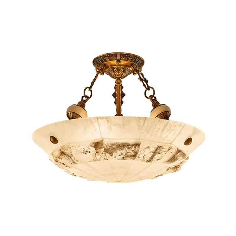 Aureon Alabaster Flush Mount