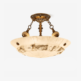 Aureon Alabaster Flush Mount