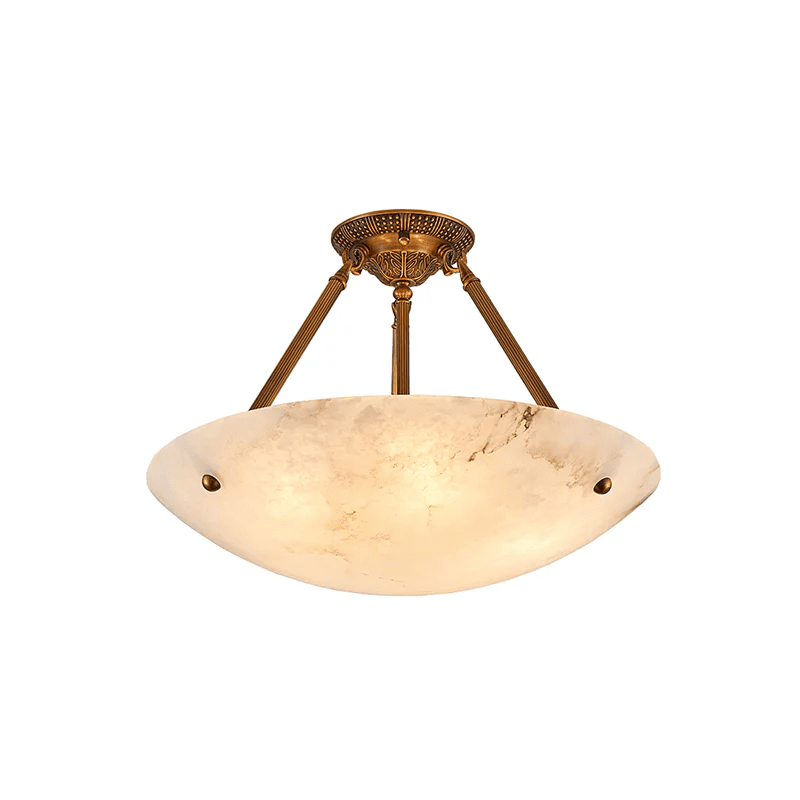 Calyra Alabaster Flush Mount