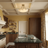 Calyra Alabaster Flush Mount