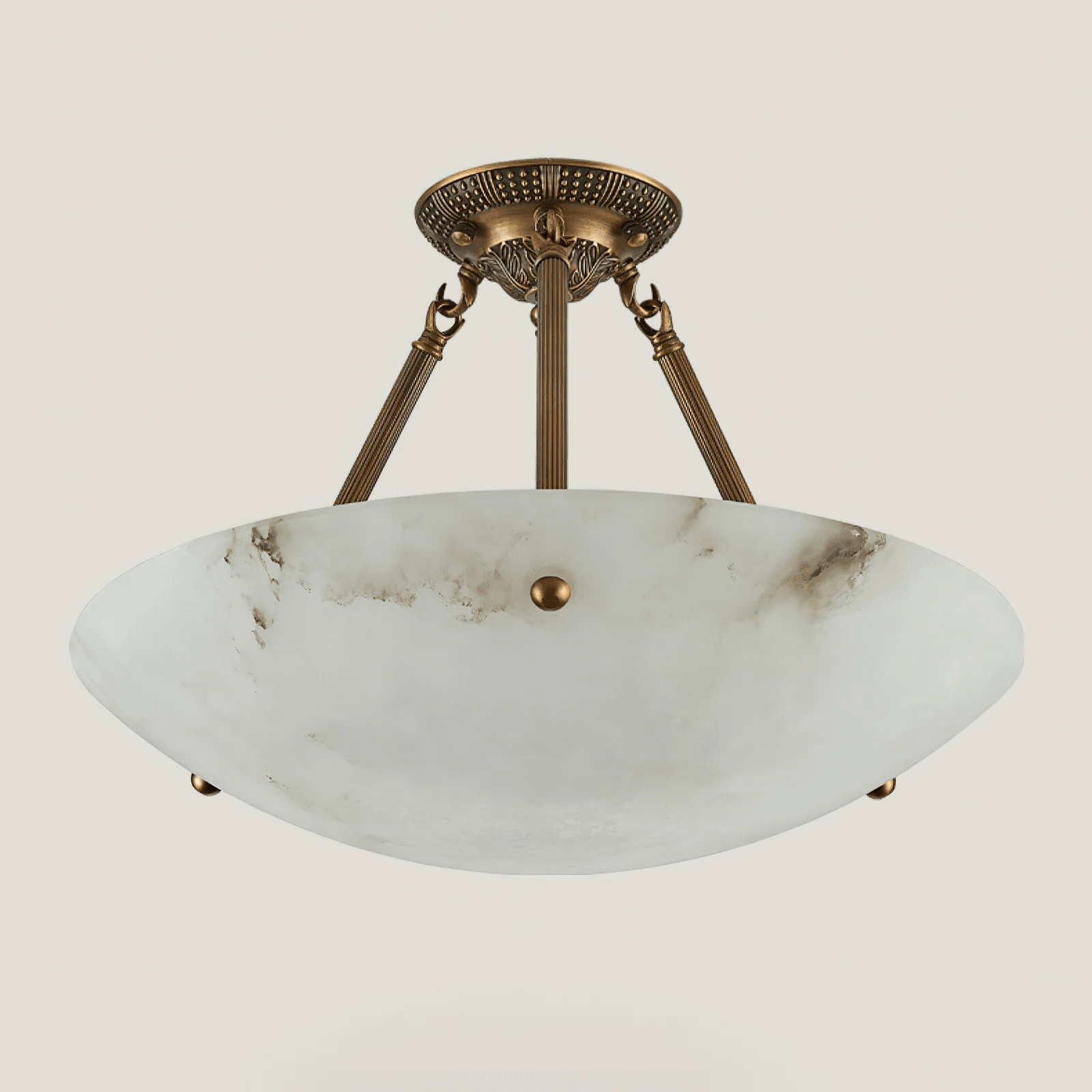 Calyra Alabaster Flush Mount