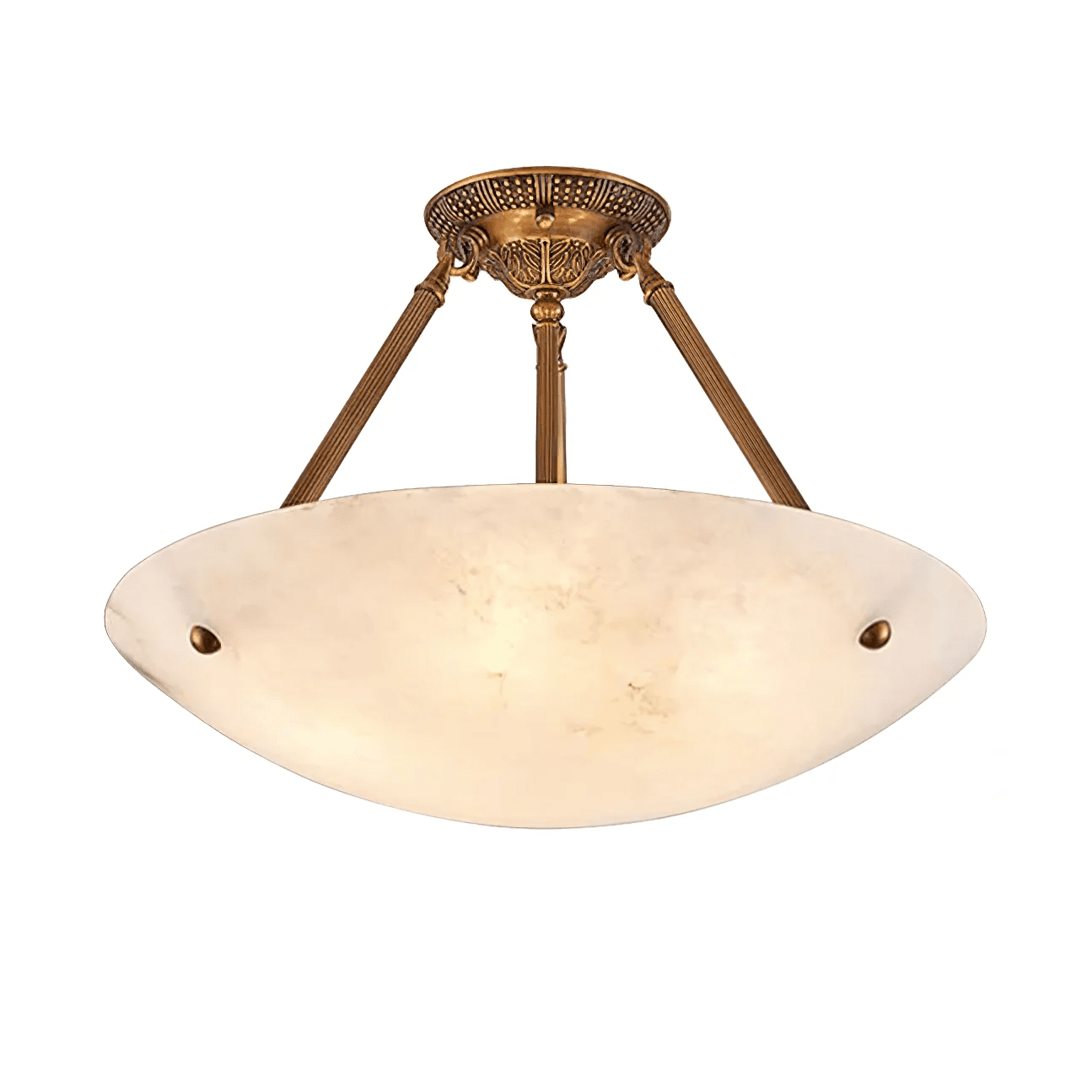 Calyra Alabaster Flush Mount
