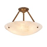 Calyra Alabaster Flush Mount