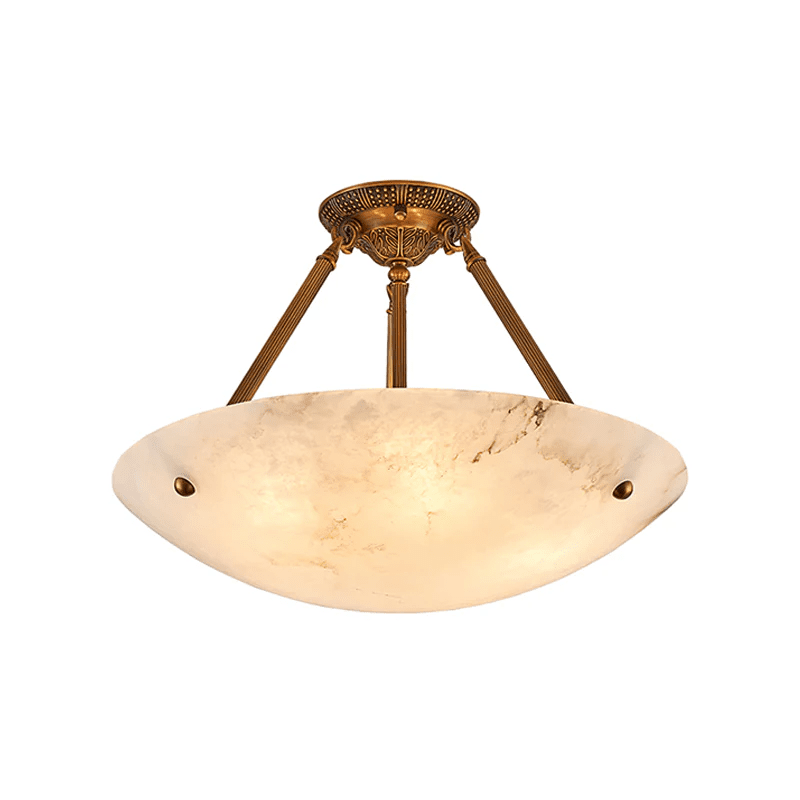 Calyra Alabaster Flush Mount