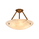 Calyra Alabaster Flush Mount