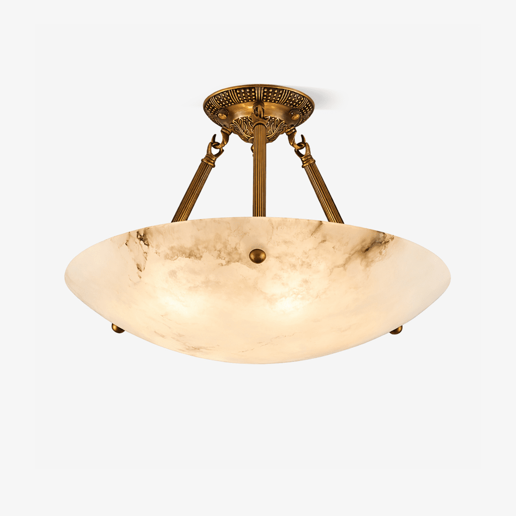Calyra Alabaster Flush Mount