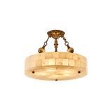 Lumisora Alabaster Flush Mount