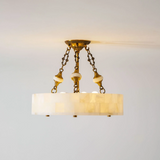 Lumisora Alabaster Flush Mount