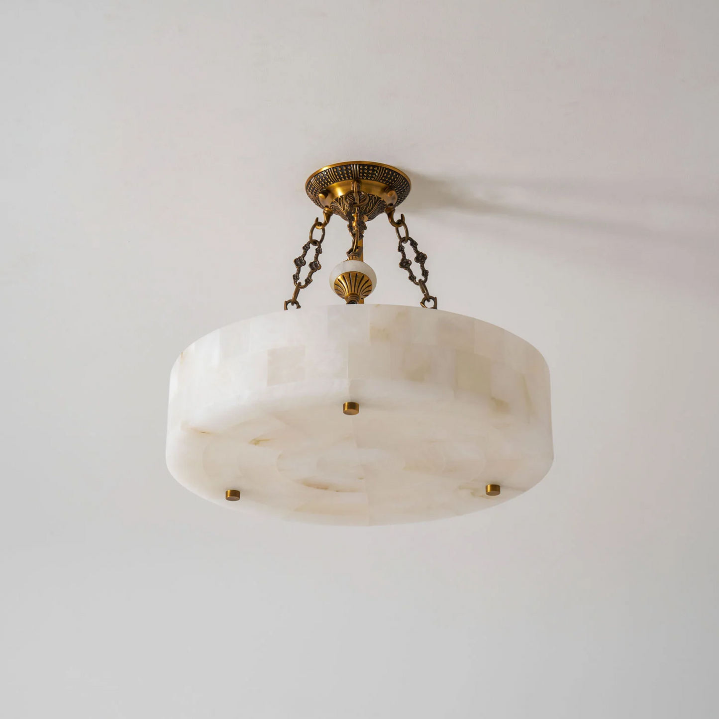 Lumisora Alabaster Flush Mount