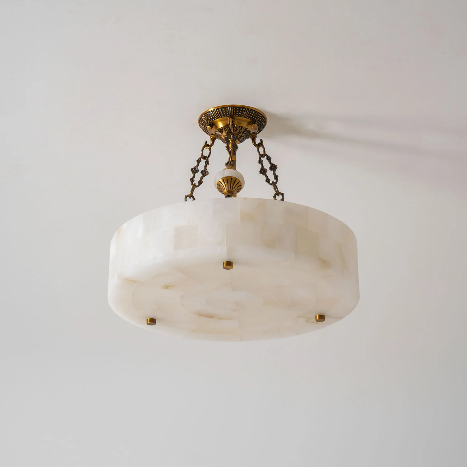 Lumisora Alabaster Flush Mount