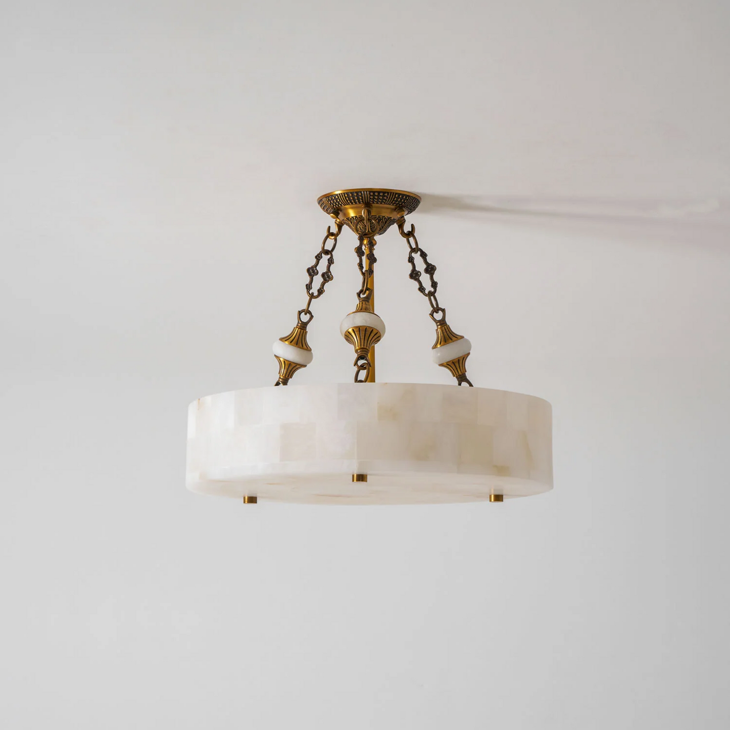 Lumisora Alabaster Flush Mount