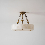 Lumisora Alabaster Flush Mount
