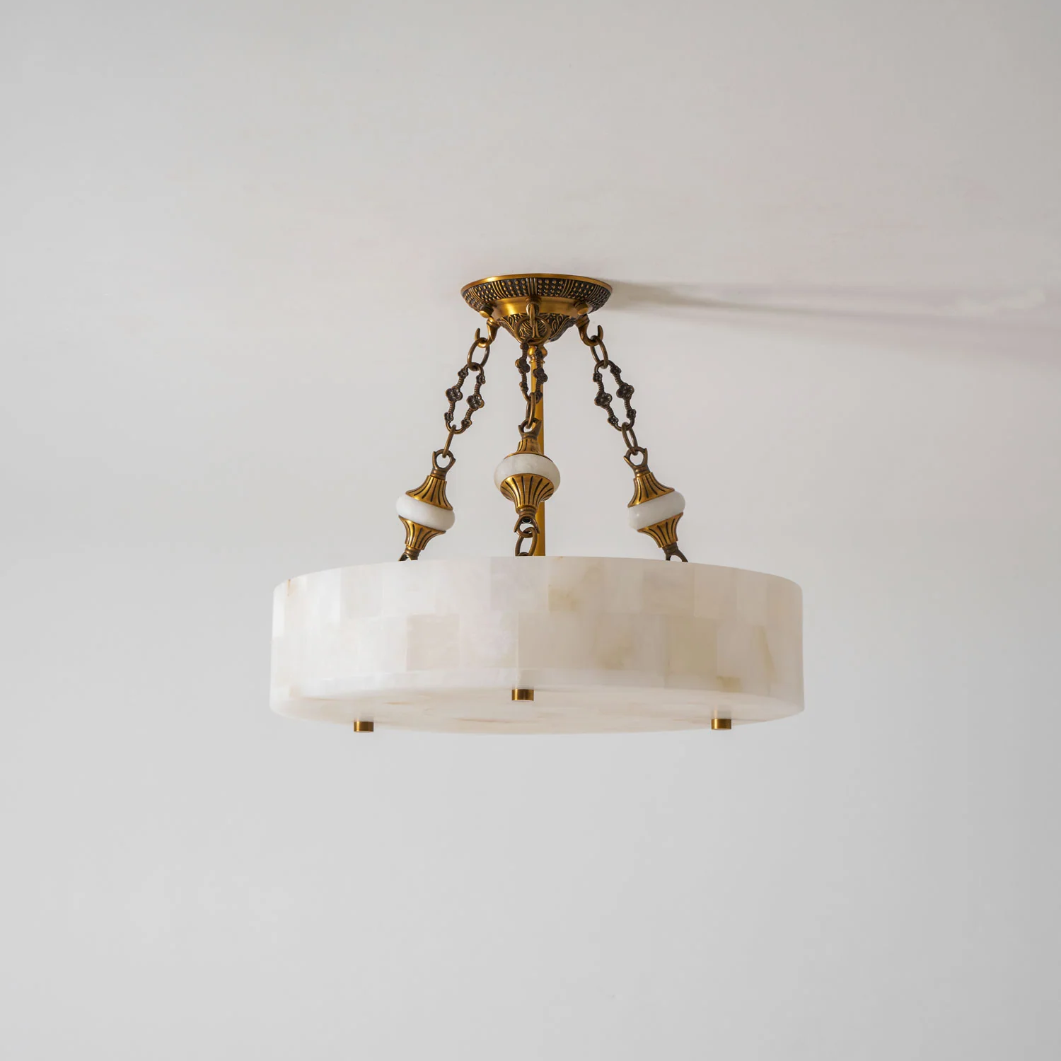 Lumisora Alabaster Flush Mount