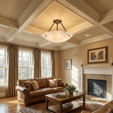 Calyra Alabaster Flush Mount
