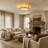 Luriel Alabaster Flush Mount