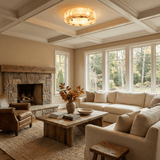 Luriel Alabaster Flush Mount
