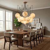 Celestara Alabaster Orb Chandelier