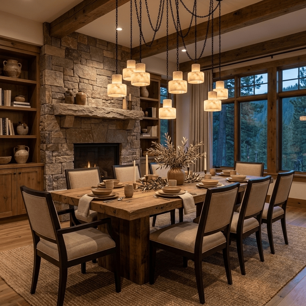 Multi-Tier Chain Drum Alabaster Pendant Lamp