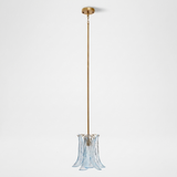 Olive Petal Glass Pendant Lamp