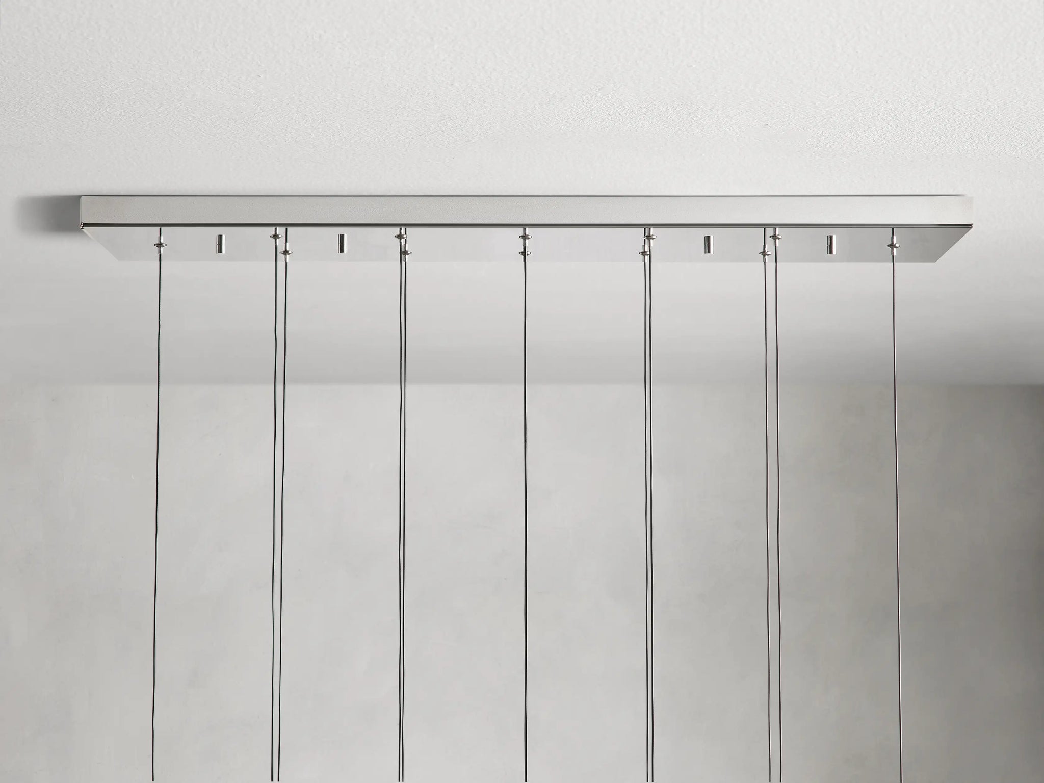 Soltaire Glass Linear Chandelier