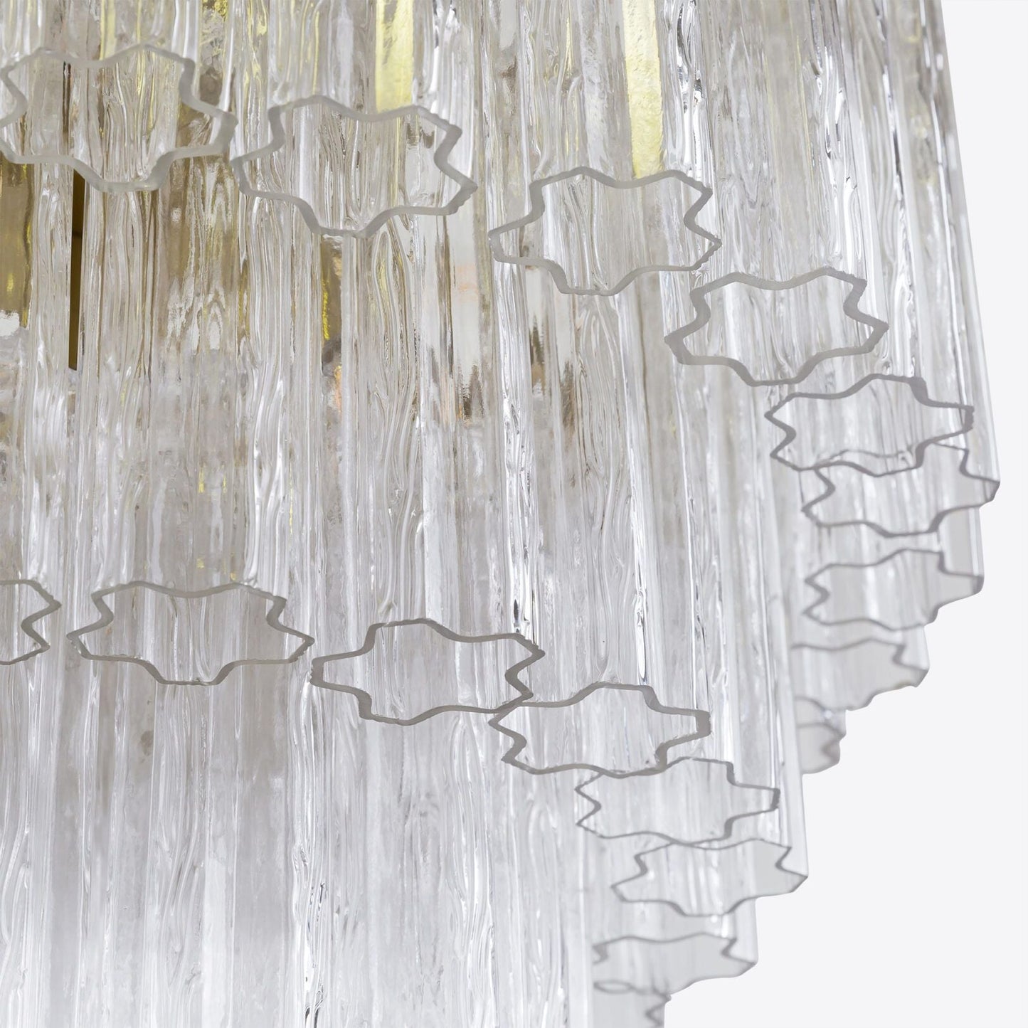 Medium Treviso Murano Chandelier 28"