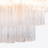 Medium Treviso Murano Chandelier 28"