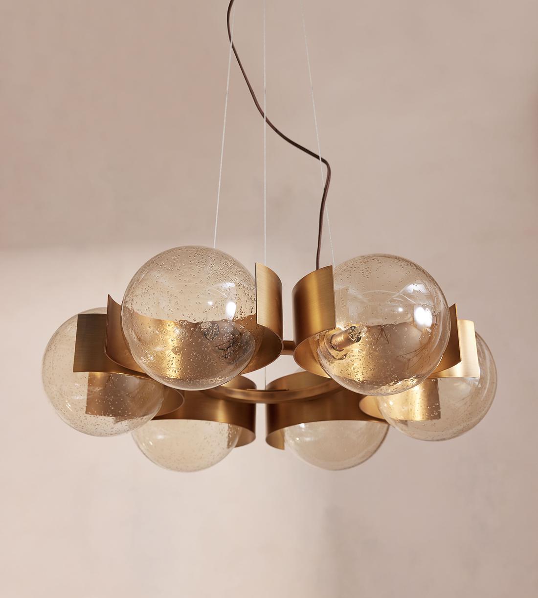 Allis Glass Chandelier