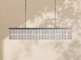 Almira Rectangular Chandelier 56"