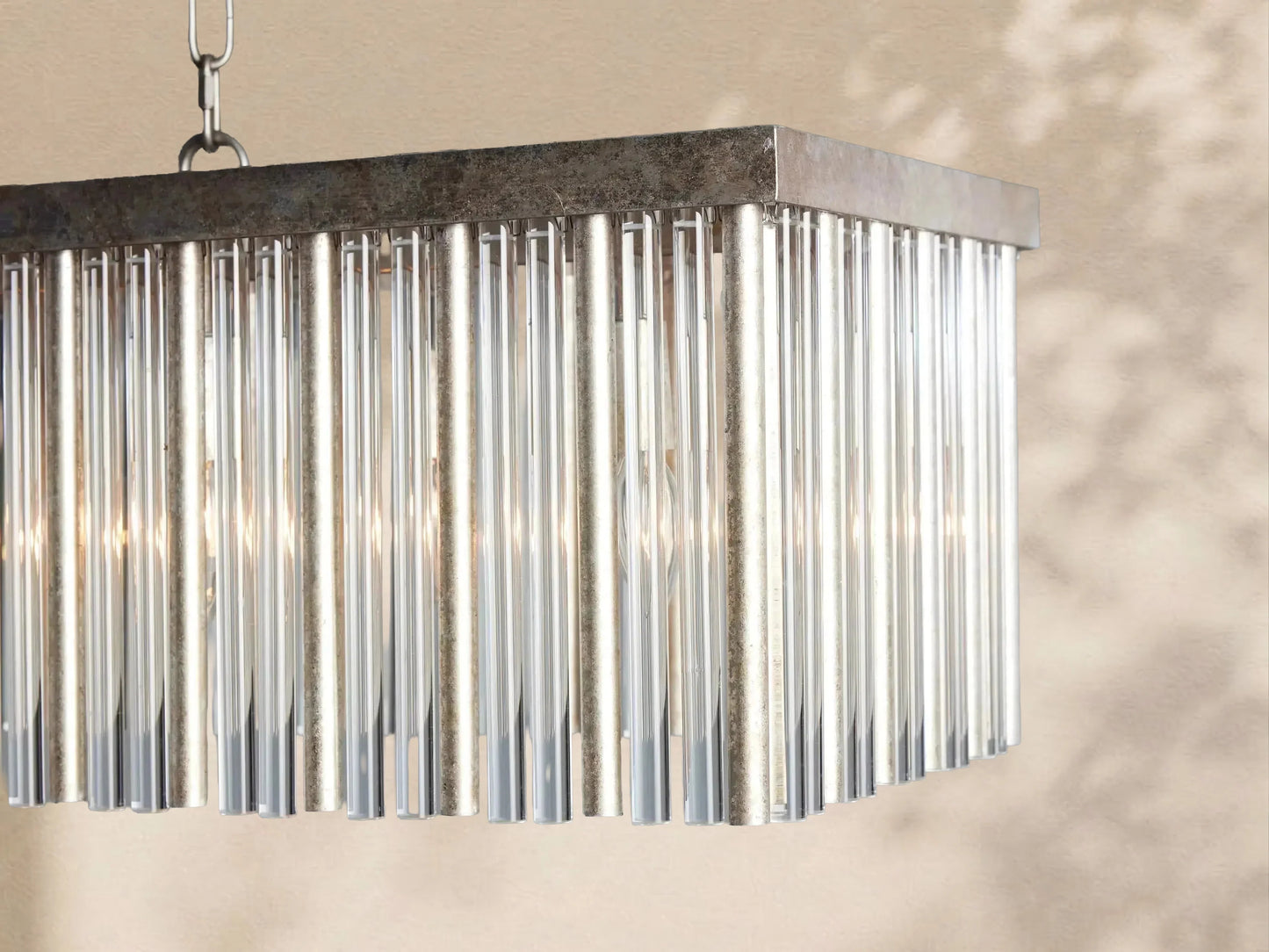 Almira Rectangular Chandelier 56"