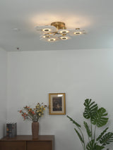 Holmdel Alabaster Flush Mount