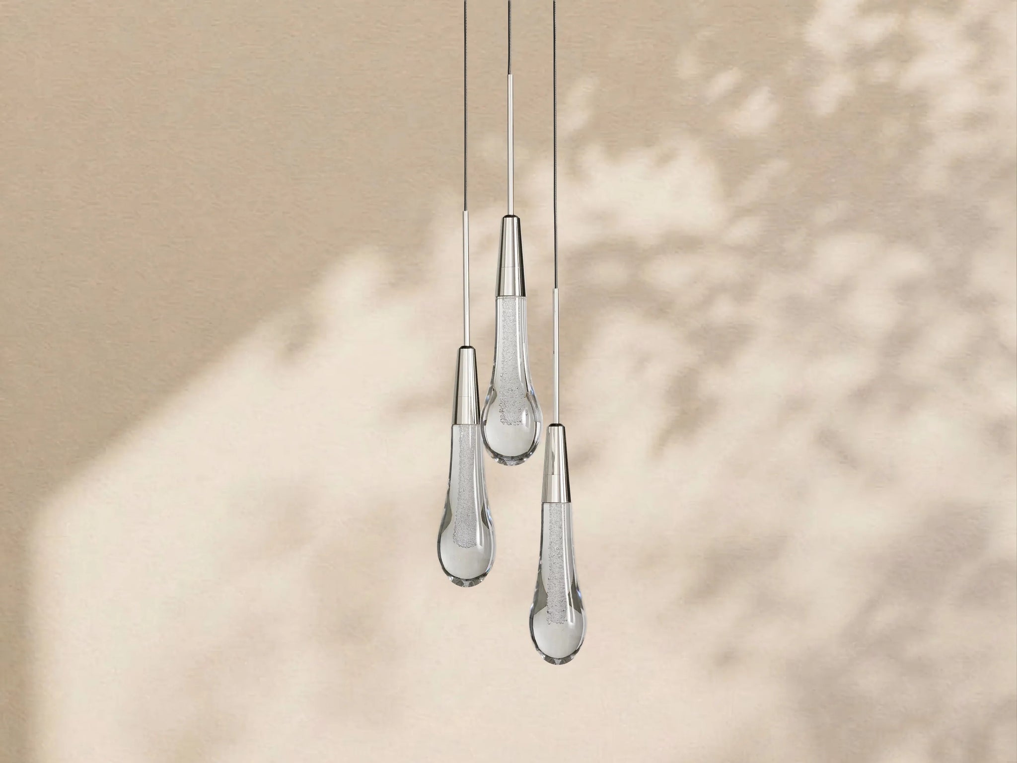 Soltaire Cluster Pendant