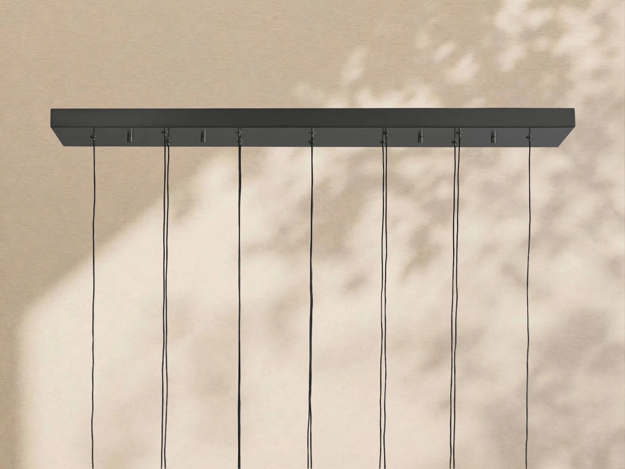 Soltaire Glass Linear Chandelier