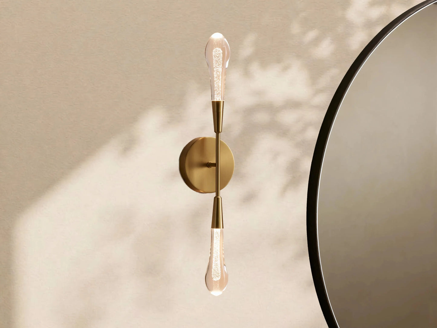 Soltaire Double Sconce