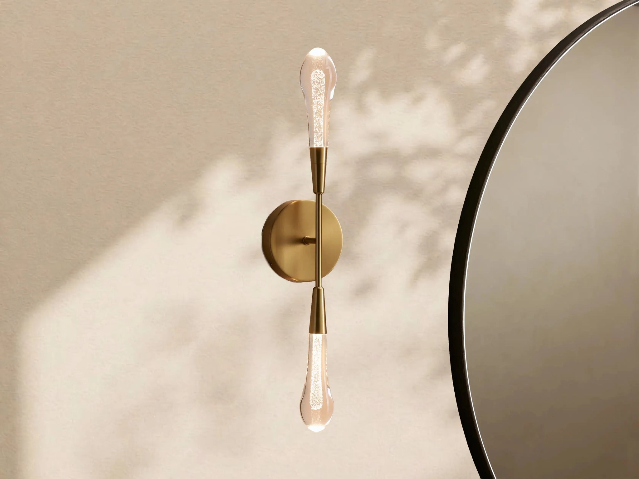 Soltaire Double Sconce