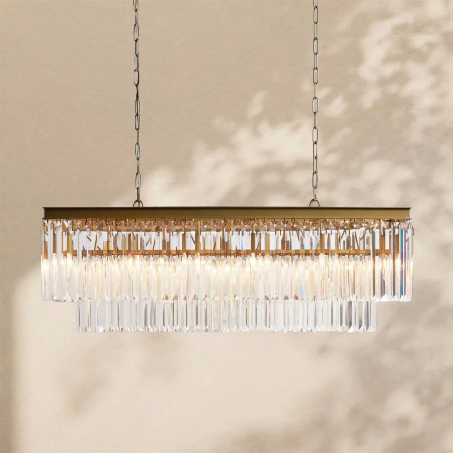 Lierand Tiered Rectangular Chandelier
