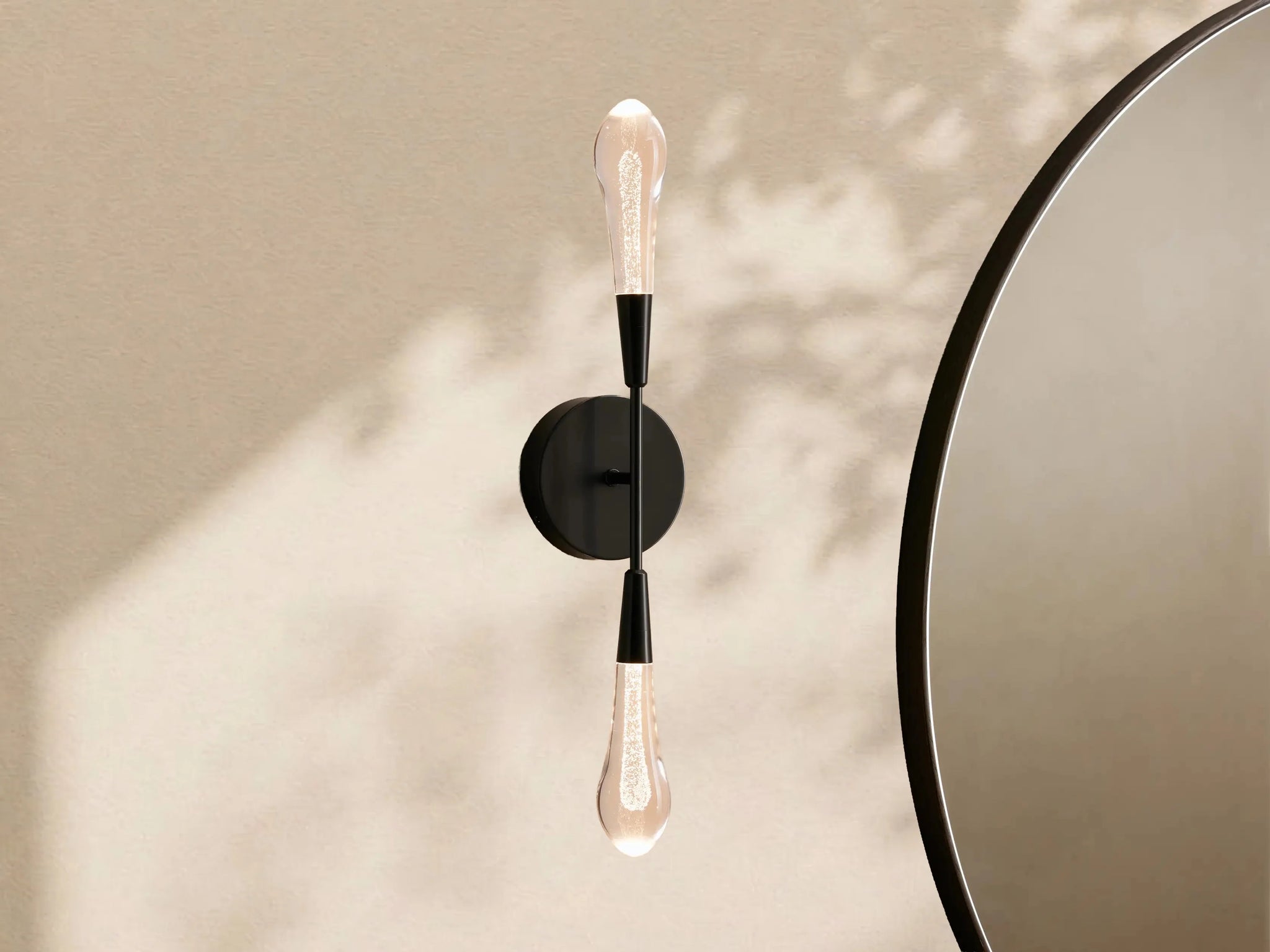 Soltaire Double Sconce
