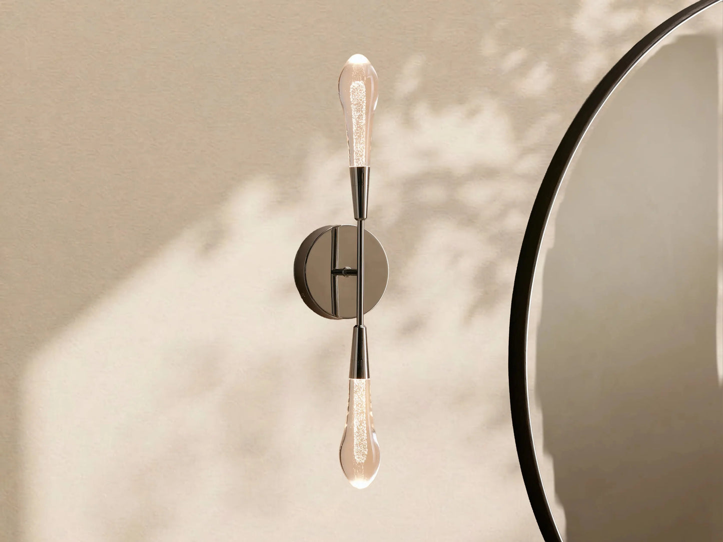 Soltaire Double Sconce